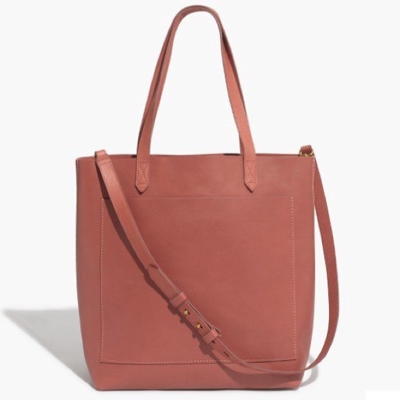 Madewell Handbags - madewell medium transport tote antique rose BNWT